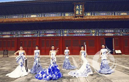 中式婚礼民乐 古琴 竖琴 笛子 琵琶 12女子乐坊